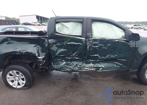 2015 Chevrolet Colorado Lt из США, поврежденный, VIN 1GCGSBEAXF1181262